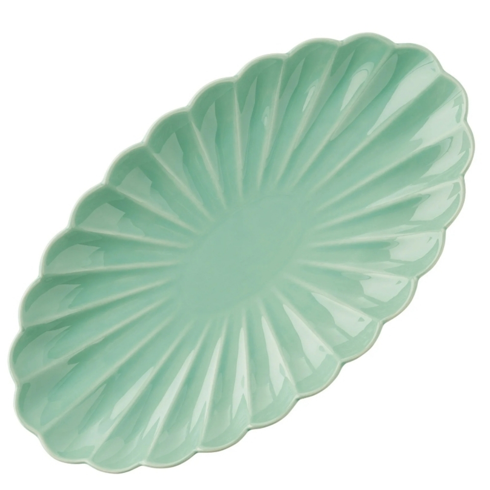 ❤️ New 2025 Elegant Pioneer Woman Colette Green Serving Platter